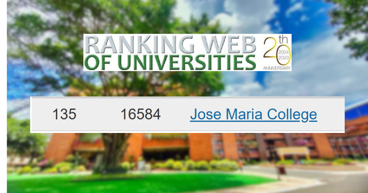 JMCFI lands 6th place among ranked top 10 institutions in Davao region by Webometrics